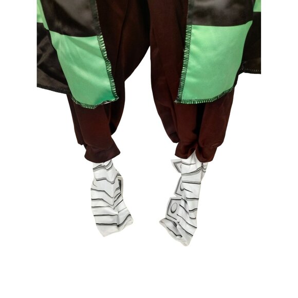 InSpirit Designs Boys M (8) Demon Slayer Tanjiro Jumpsuit and Belt Costume - Picture 8 of 9